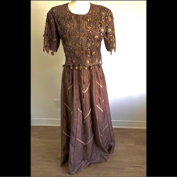 COPY - 🎃Halloween combo: harem princess gown set & golden jewelry - Picture 16 of 16